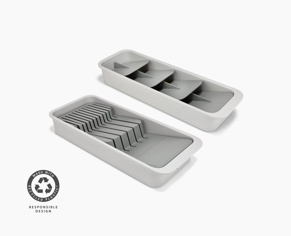 2-piece DrawerStore™ Cutlery & Knife Organizer Set