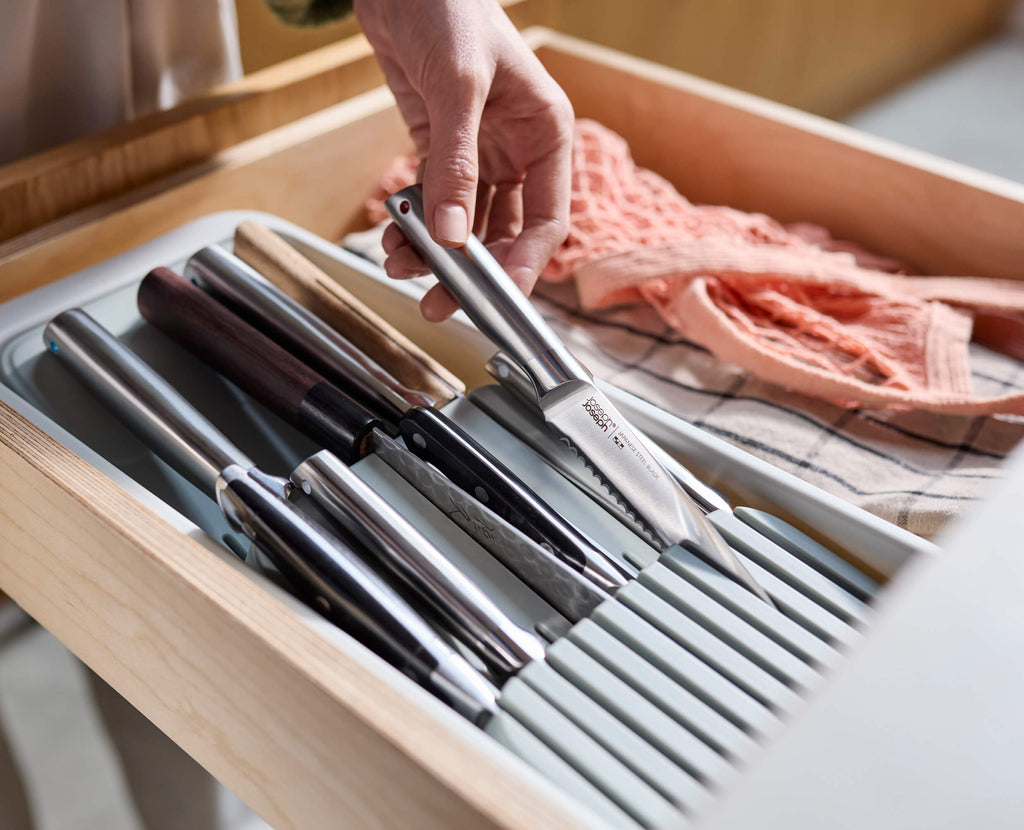 2-piece DrawerStore™ Cutlery & Knife Organizer Set