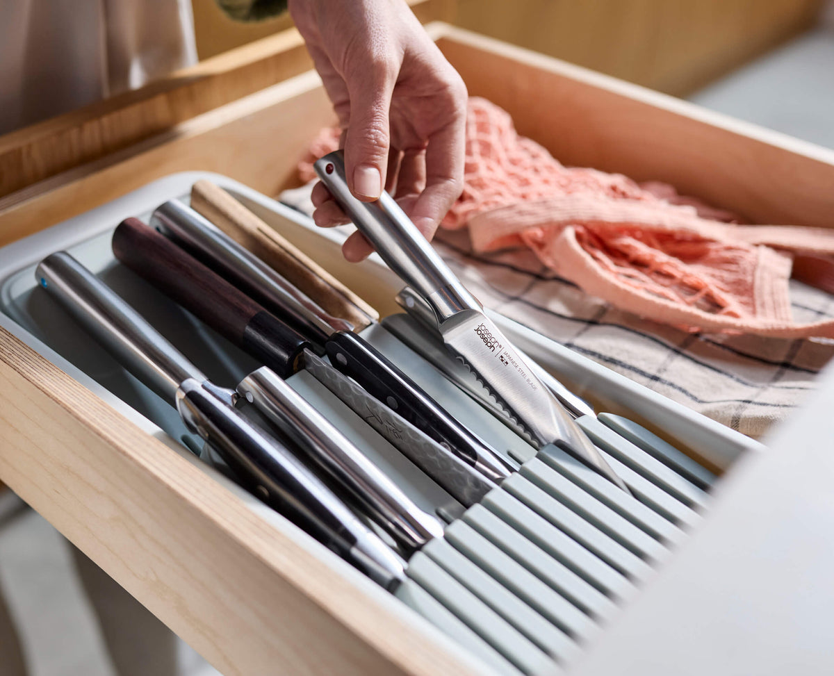 2-piece DrawerStore™ Cutlery & Knife Organizer Set