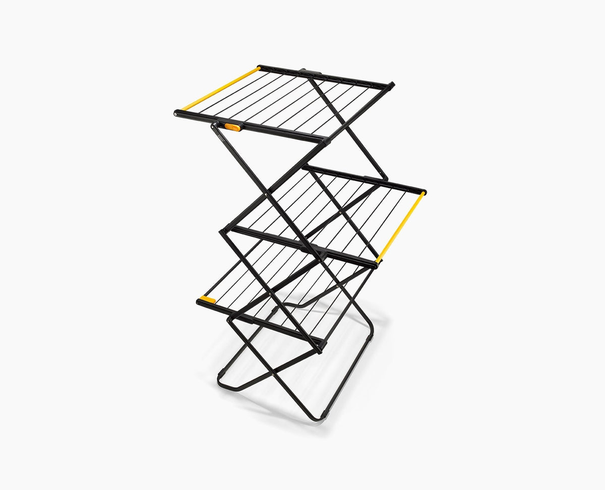 AirFrame™ 16m Folding Drying Rack with Long Garment Hanging Rails
