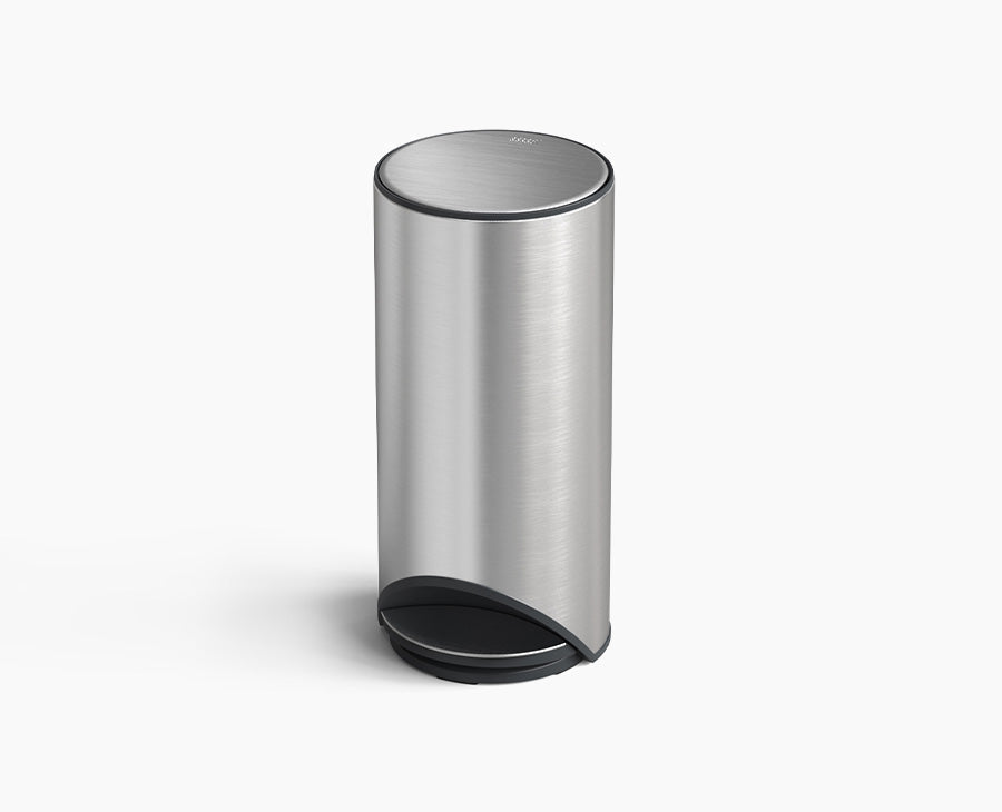 Arc™ 30L Easy-push Stainless-steel Pedal Trash Can