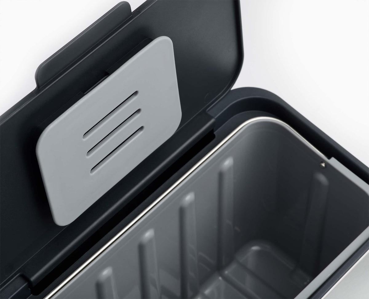 Collect™ 4L Stainless-steel Food Waste Caddy