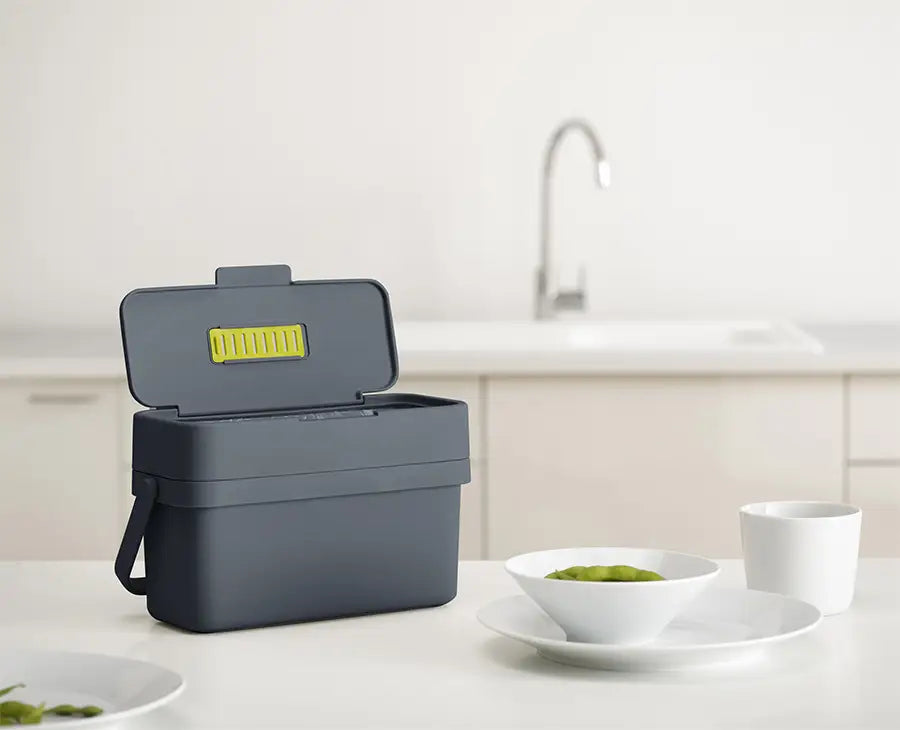 Compo™ 4L Gray Food Waste Caddy
