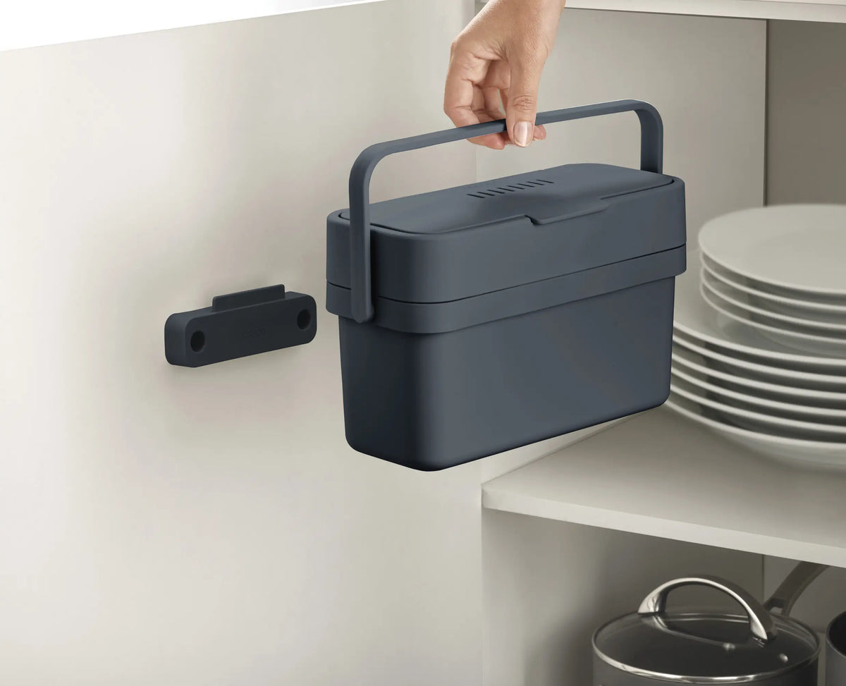 Compo™ 4L Gray Food Waste Caddy