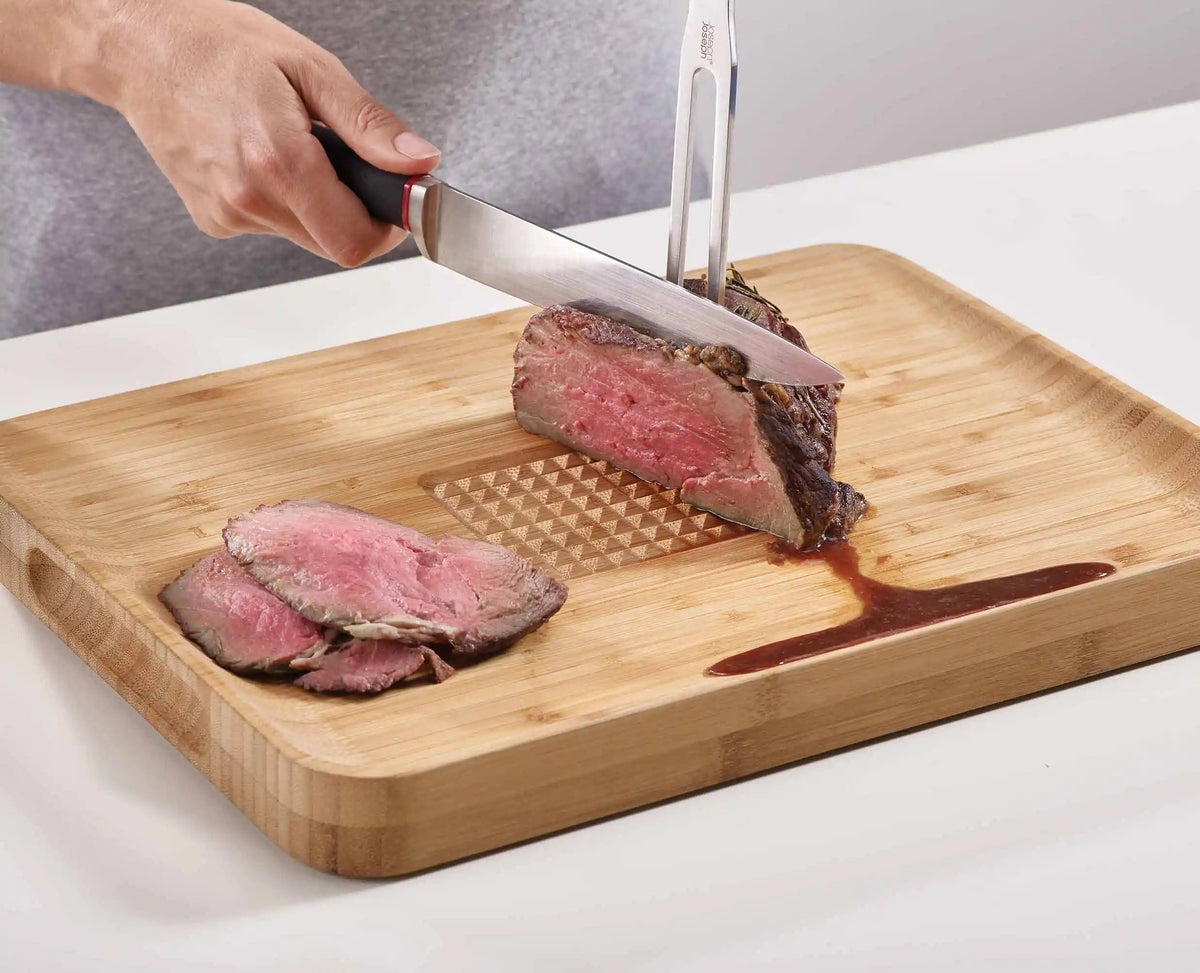 Cut&Carve™ Bamboo Cutting Board
