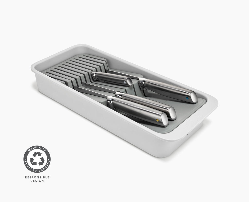DrawerStore™ 2-Tier Compact Knife Organizer