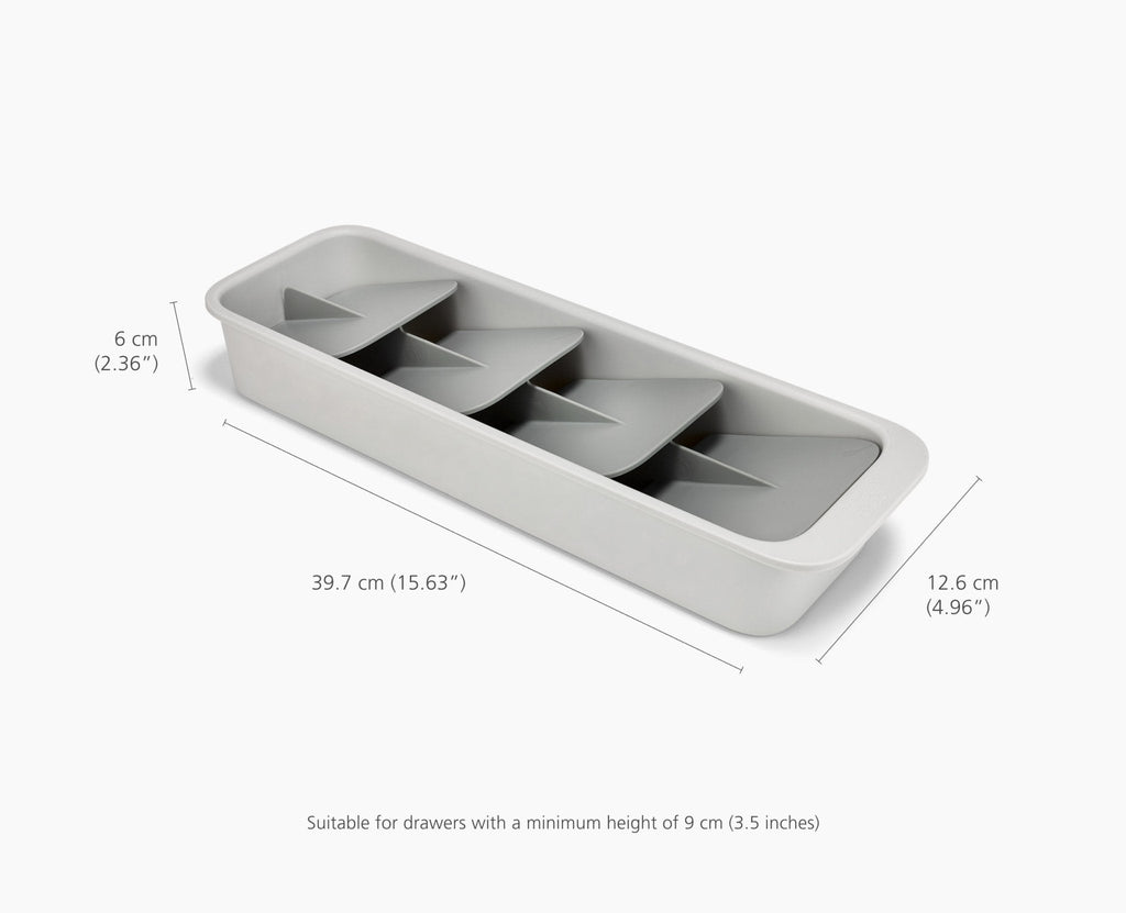 DrawerStore™ Compact Tiered Cutlery Organizer