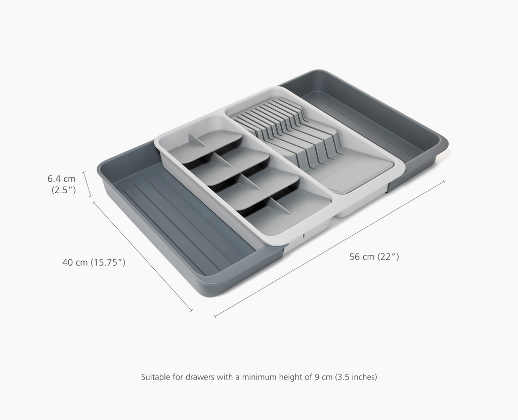 DrawerStore™ Expanding Tiered Cutlery, Utensil, Gadget & Knife Organizer