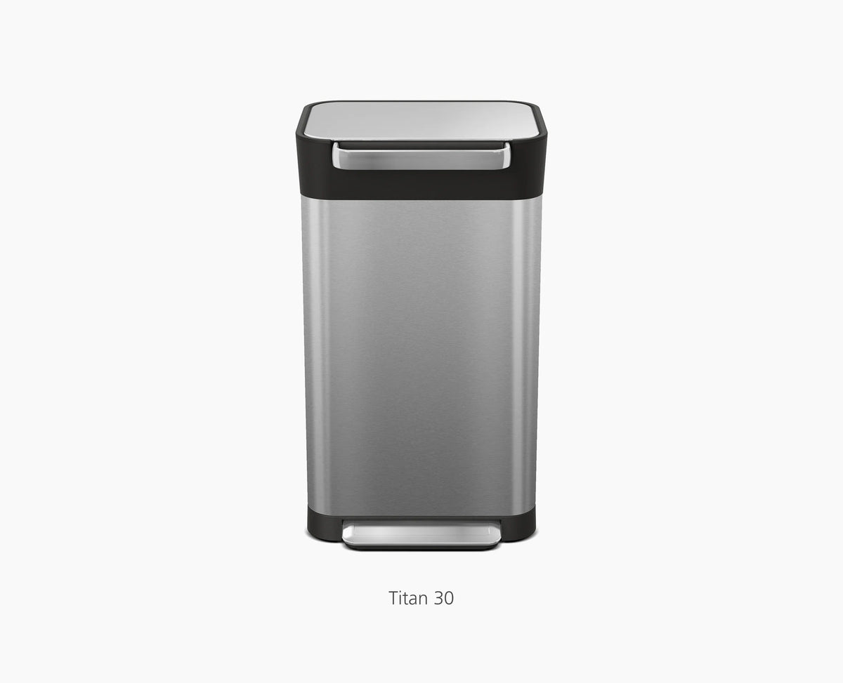 IW4 50L Gray Recycled Trash Bags