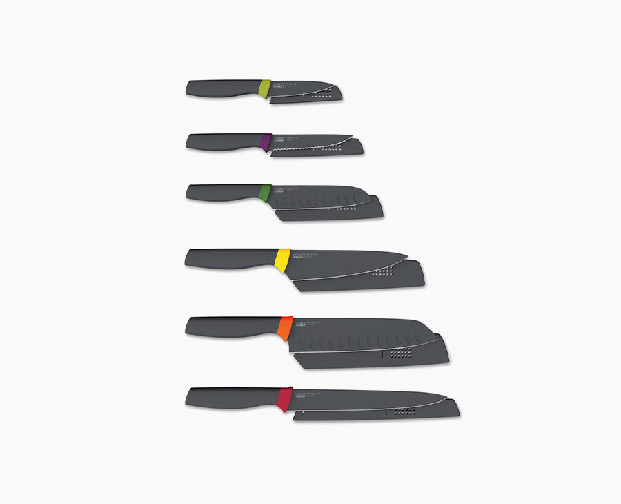 Elevate™ 6-piece Multicolor Knives Set