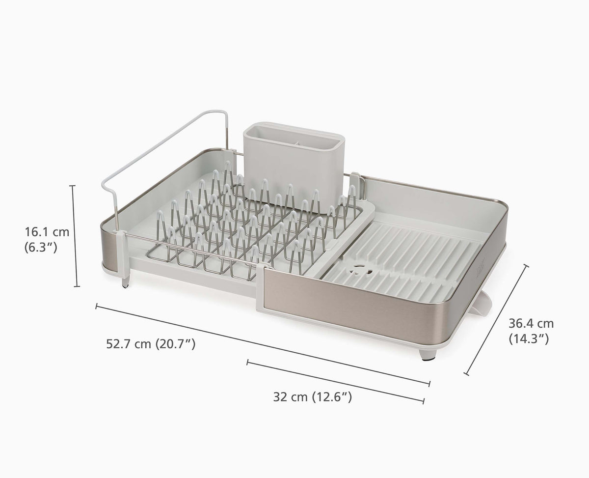 Extend™ Steel Expandable Stone Dish Rack