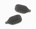 Flex™ TriBlade Pack of 2 Gray Replacement Toilet Brush Heads