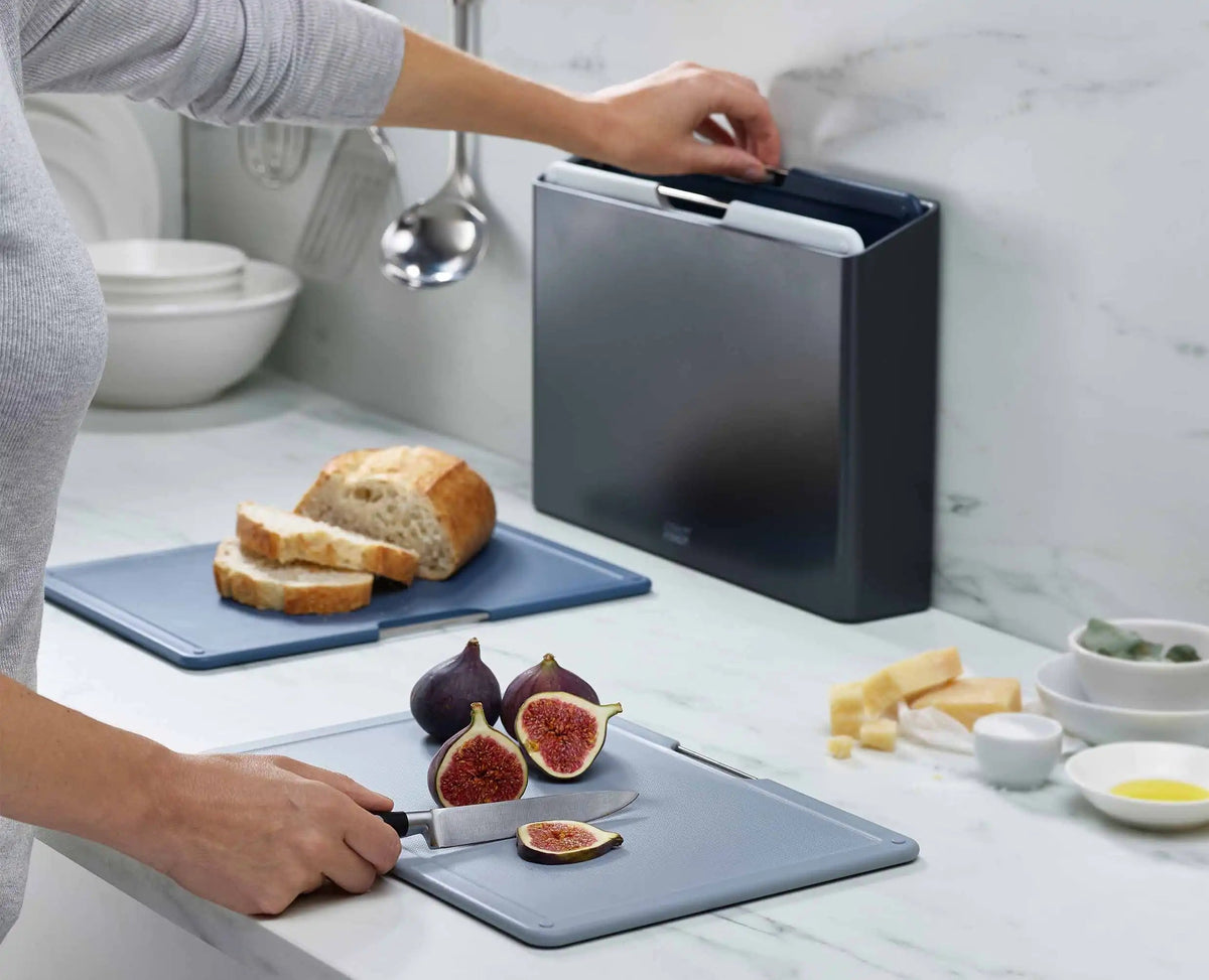 Folio™ 4-piece Gray Cutting Board Set Large