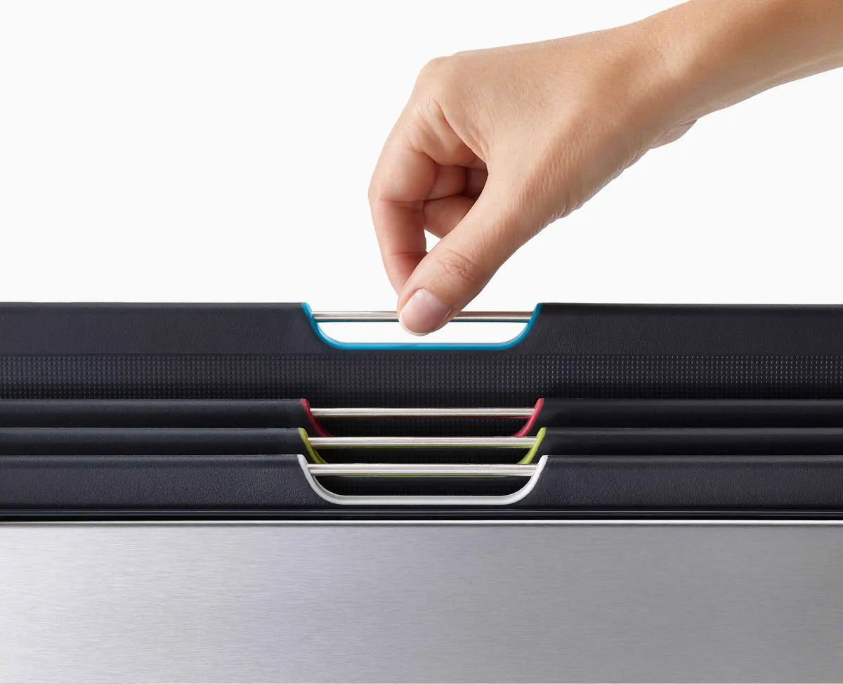 Folio™ Steel 4-piece Cutting Board Set With Stainless-Steel Case