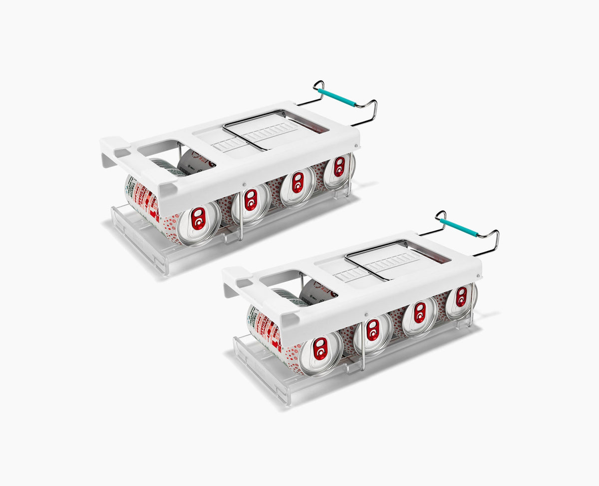 FridgeStore™ Under-Shelf Pack of 2 Collapsible Can Dispensers