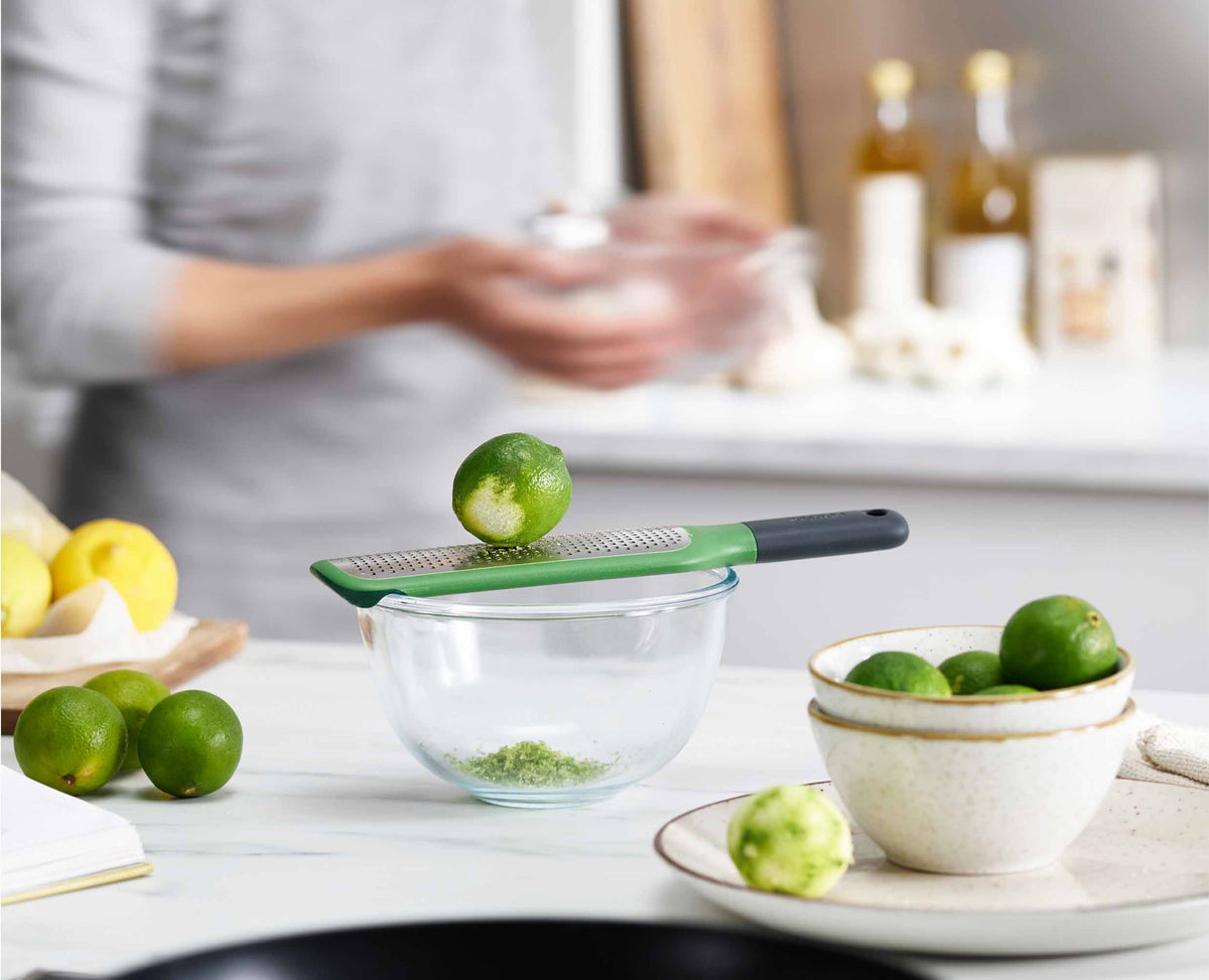 GripGrater™ Green Fine Paddle Grater