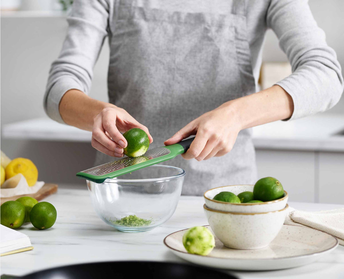 GripGrater™ Green Fine Paddle Grater