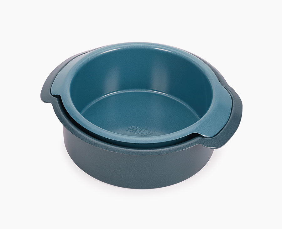 Nest™ Bake Non-Stick 2-piece Blue Round Cake Pan Set