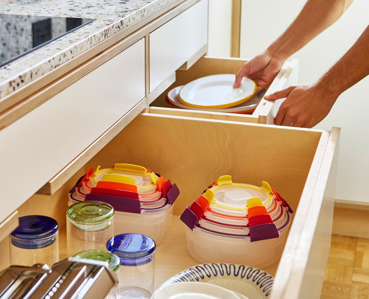 Nest™ Lock 16-Piece Multicolor Mixed Food Container Set