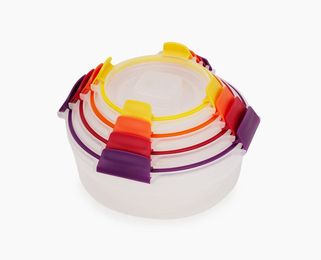 Nest™ Lock 8-Piece Multicolor Round Food Container Set