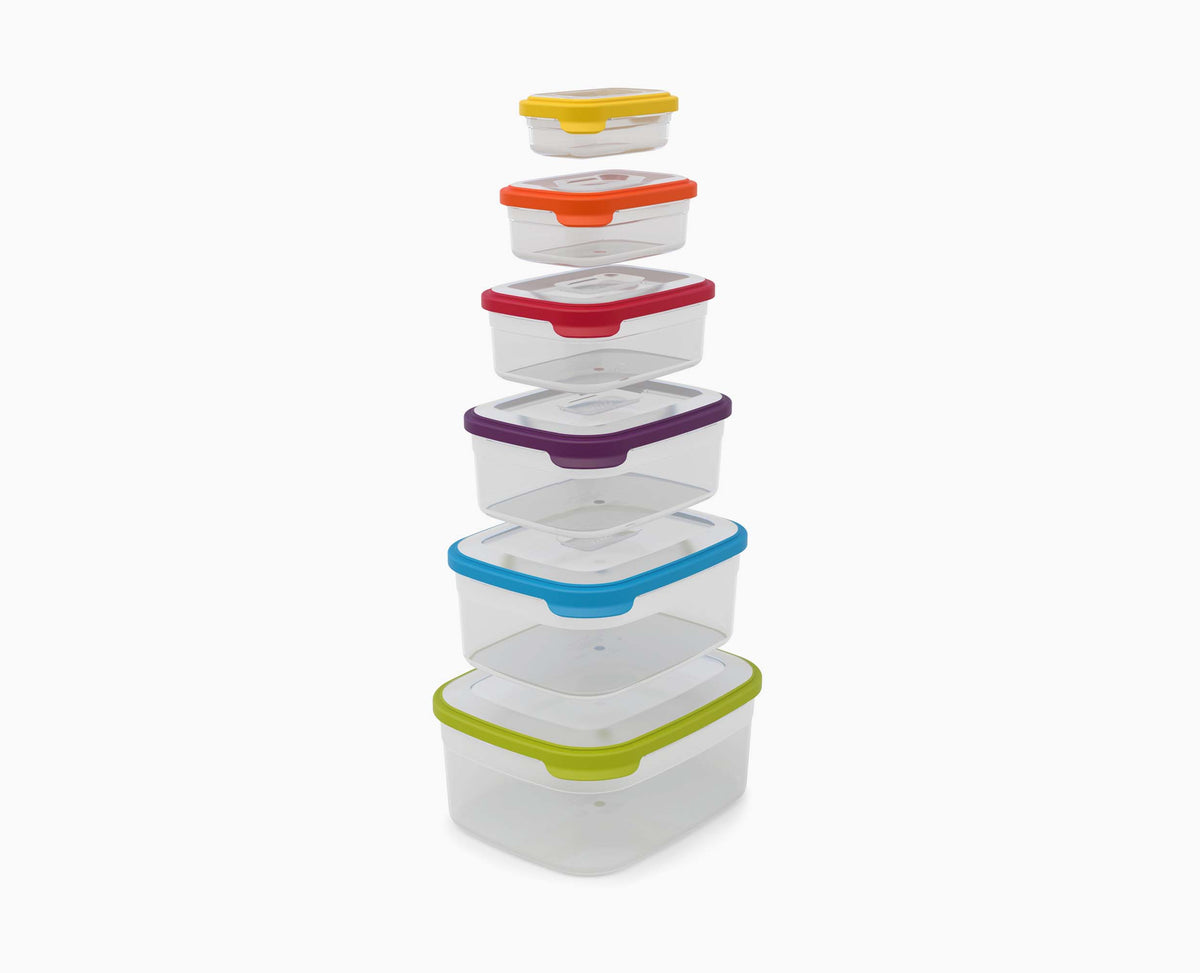 Nest™ Storage 12-piece Multicolor Container Set