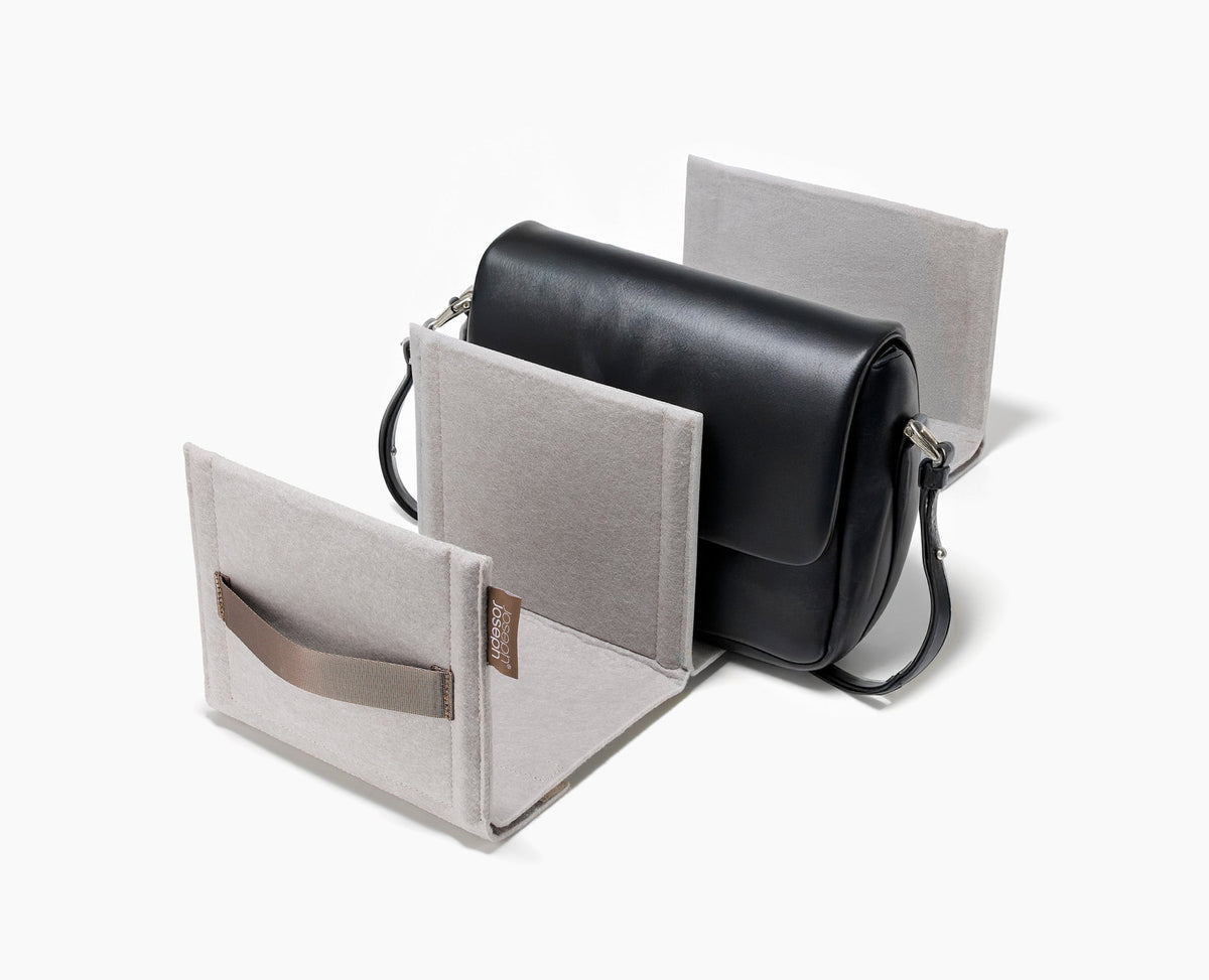 Orderly™ Ecru Bag & Purse Closet Organizer