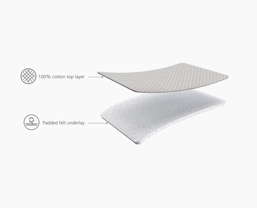 Pocket Max 43" Folding Ecru Ironing Board