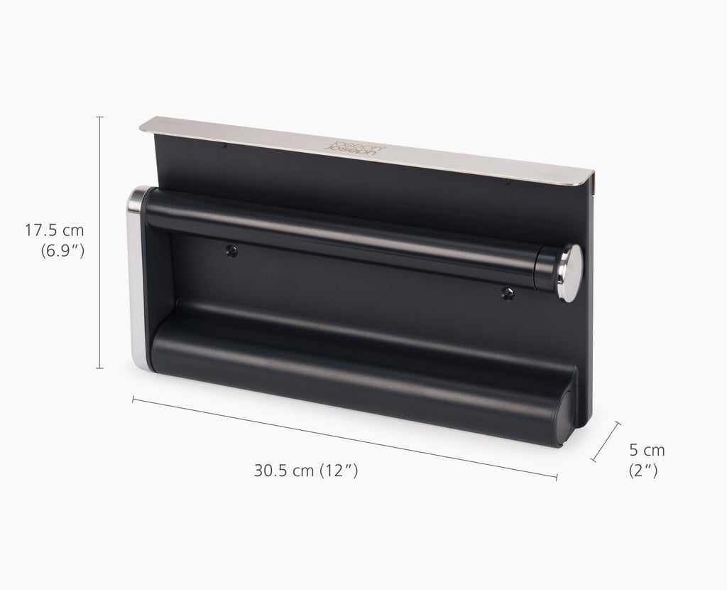 RollGrip™ Under-Shelf Stainless-Steel Paper Towel Holder