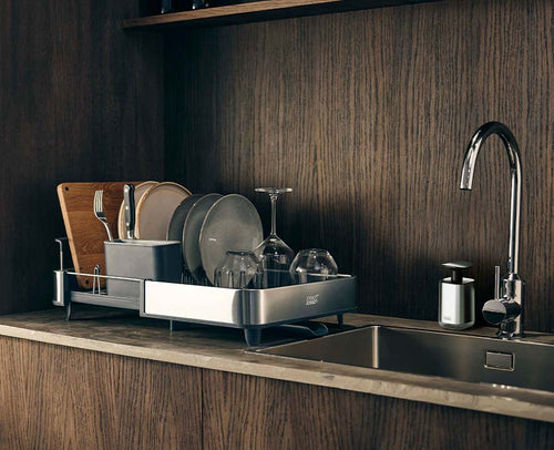 2-piece Stainless-steel Sink Organization Set