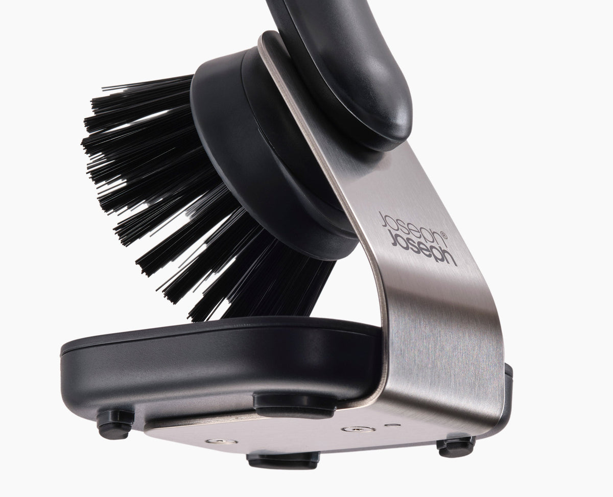 SinkTech™ Dish Brush with Steel Stand & Extra Heads