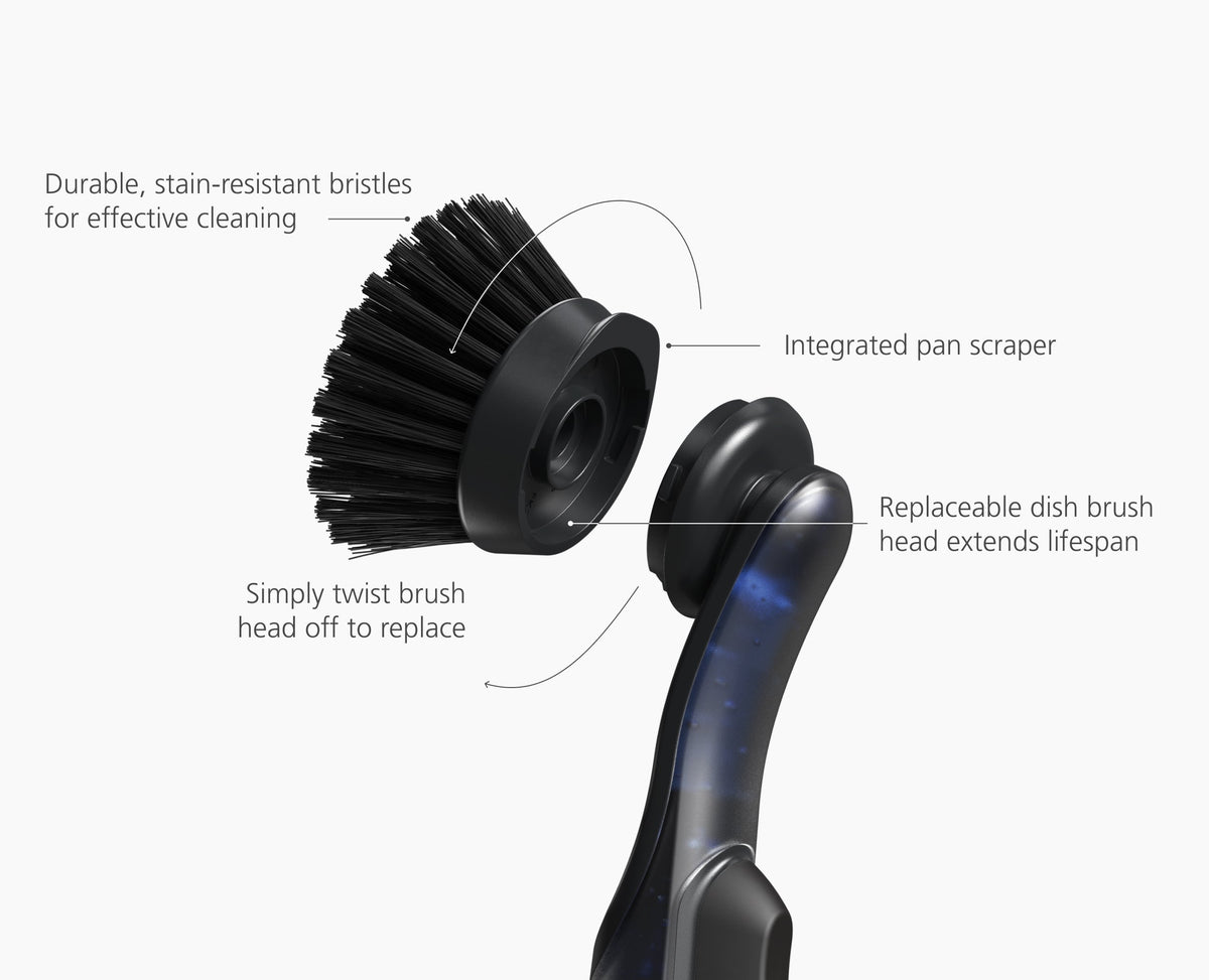 SinkTech™ Soap Dispensing Dish Brush with Replacement Head