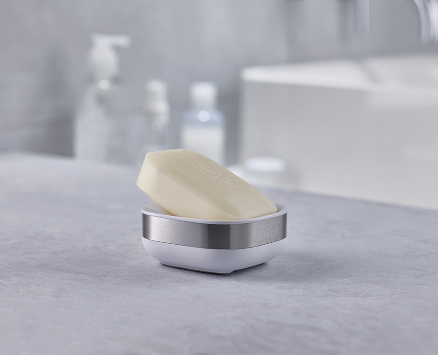 Slim™ Compact Stainless-steel Soap Dish