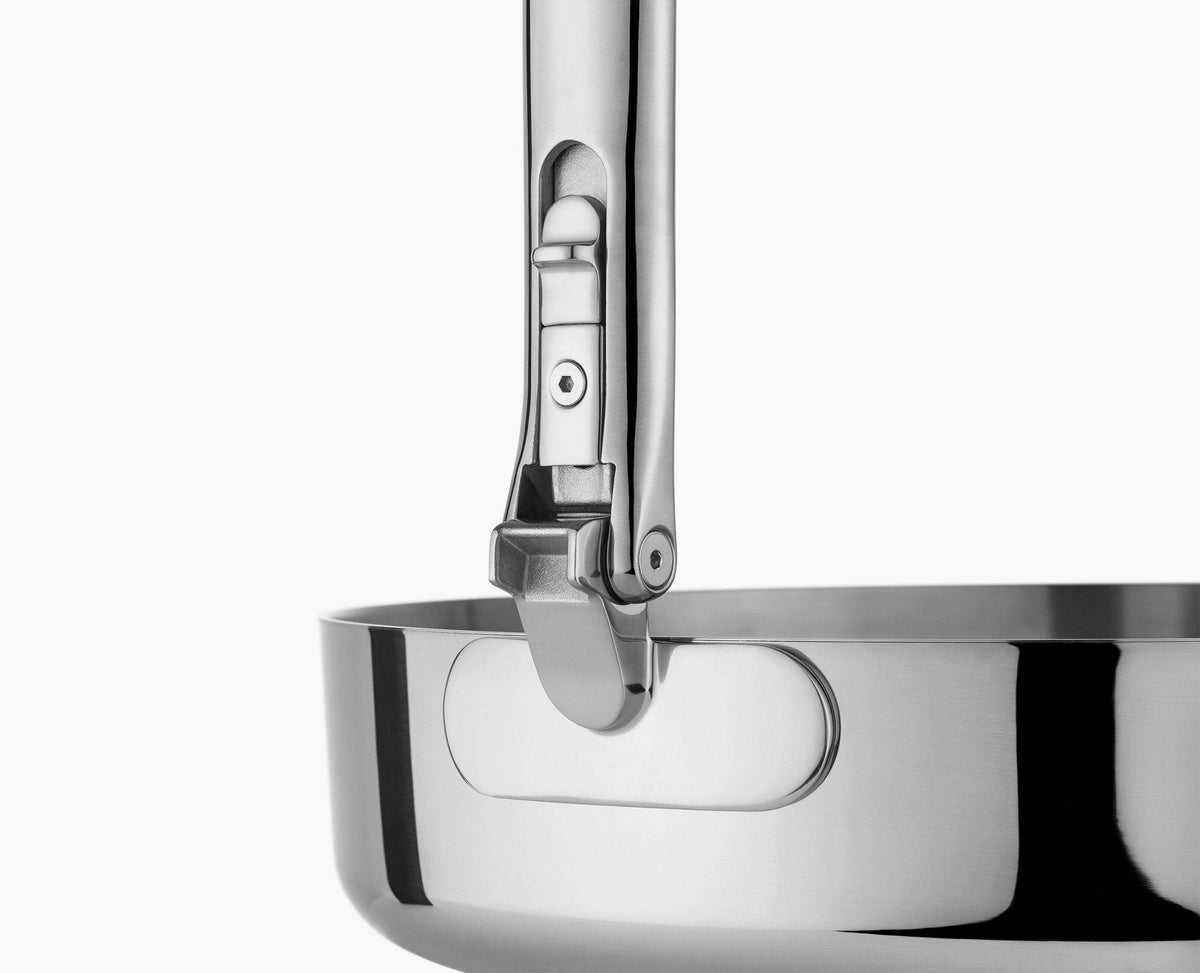 Space Steel Folding Handle 3.5Qt. Sauté Pan & Lid