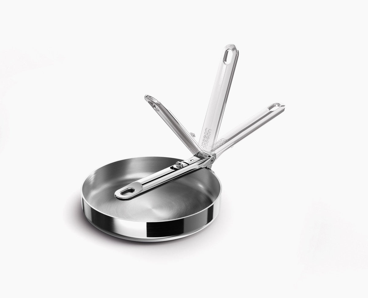 Space Steel Folding Handle 8" Frying Pan