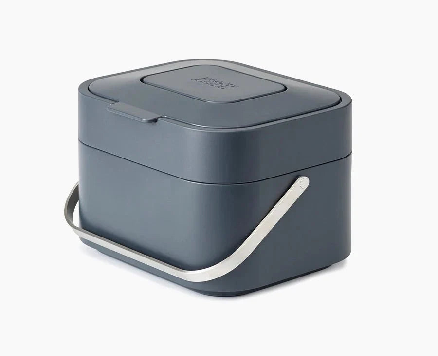 Stack 4L Grey Food Waste Caddy
