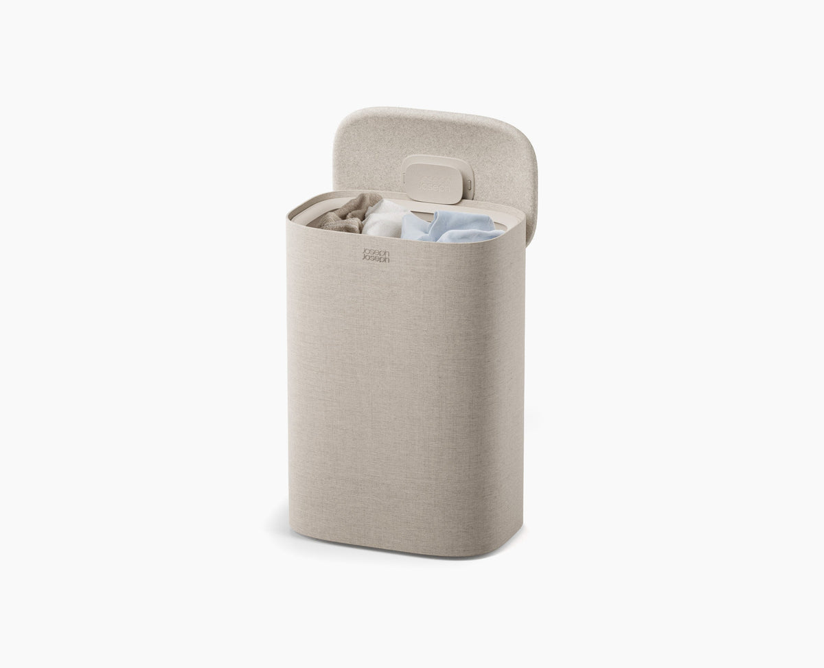 Tota 2 One 60L Pale Mushroom Laundry Basket