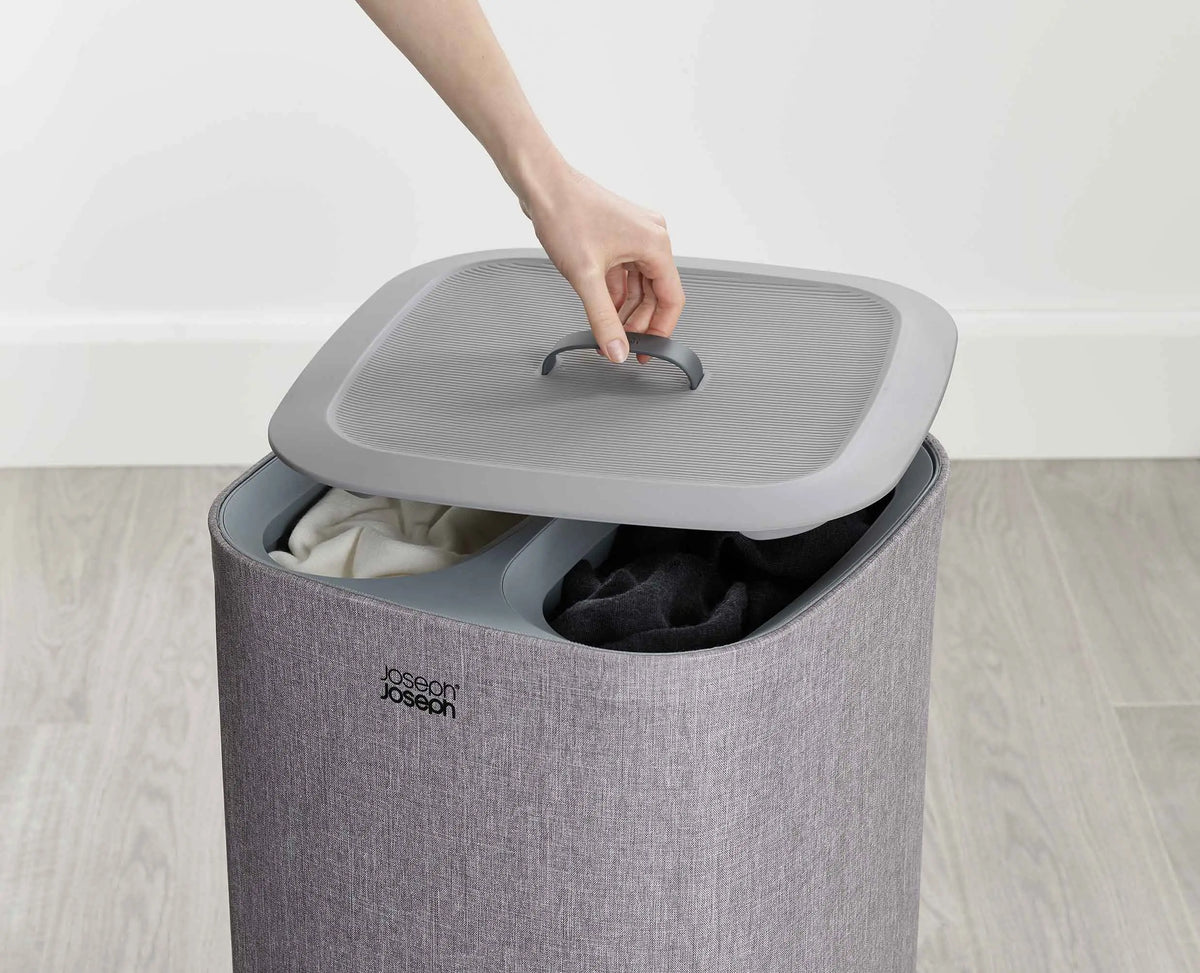 Tota Twin 60L Gray Laundry Separation Basket