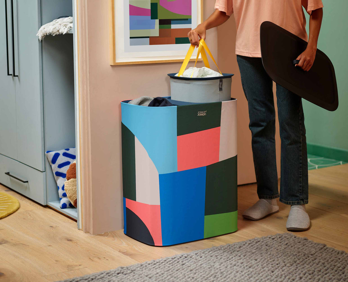 Tota Twin 90L Laundry Separation Basket x Jonathan Lawes