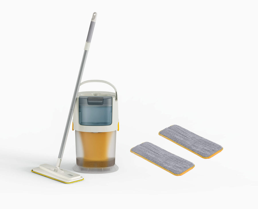 UltraClean Microfiber Floor Mop Cleaning System with Replacement Pads